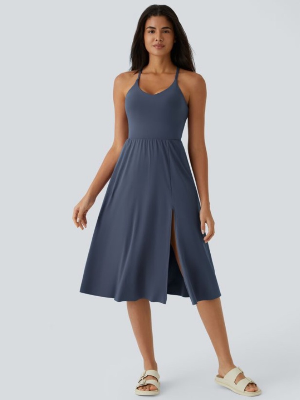 Halara Everyday Midi Chill Dress